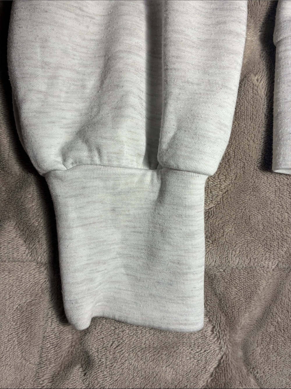 Varley Davidson Sweat Heather Gray Quarter-Zip Pullover Sweatshirt Women’s Sz S - Picture 6 of 11